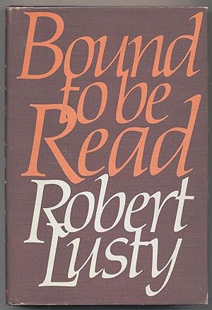 Imagen del vendedor de Bound to Be Read a la venta por Between the Covers-Rare Books, Inc. ABAA