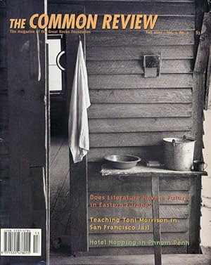 Seller image for The Common Review: the Magazine of the Great Books Foundation Fall 2001, Volume 1, Number 1 for sale by Good Books In The Woods