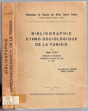 Bibliographie ethno-sociologique de la Tunisie