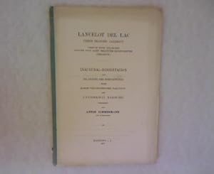 Imagen del vendedor de Lancelot del Lac. Vierte Branche: Galehout. Versuch einer kritischen Ausgabe nach allen bekannten Handschriften. Inaugural-Dissertation zur Erlangung der Doktorwrde einer hohen philosophischen Fakultt der Universitt Marburg. a la venta por Antiquariat Bookfarm