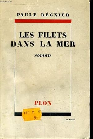 Bild des Verkufers fr LES FILETS DANS LA MER zum Verkauf von Le-Livre