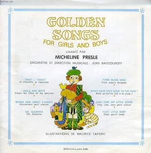Seller image for GOLDEN SONGS FOR GIRLS AND BOYS for sale by Le-Livre