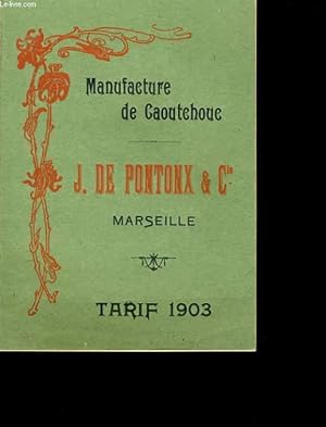 Bild des Verk�ufers f�r MANUFACTURE DE CAOUTCHOUC zum Verkauf von Le-Livre