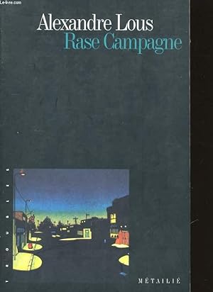Immagine del venditore per RASE CAMPAGNE venduto da Le-Livre
