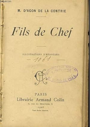 Seller image for FILS DE CHEF for sale by Le-Livre