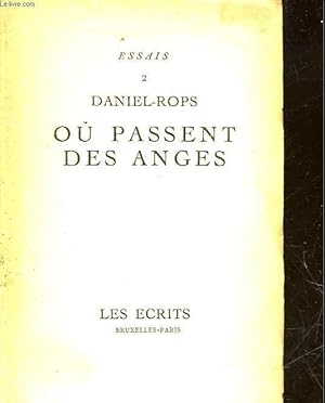 Imagen del vendedor de OU PASSENT DES ANGES a la venta por Le-Livre