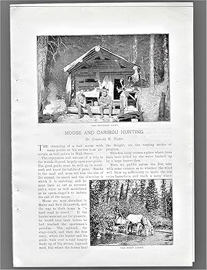 Image du vendeur pour Moose And Caribou Hunting mis en vente par Legacy Books II