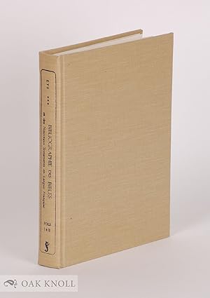 Bild des Verk�ufers f�r BIBLIOGRAPHIE DES BIBLES ET DES NOUVEAUX TESTAMENTS EN LANGUE FRAN�AISE DES XVme ET XVImE SI�CLES zum Verkauf von Oak Knoll Books, ABAA, ILAB