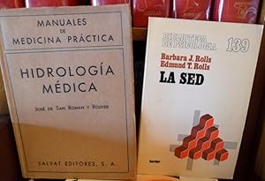 Seller image for HIDROLOGA MDICA + LA SED (2 libros) for sale by Libros Dickens