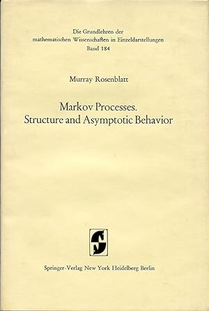 Immagine del venditore per Markov Processes: Structure and Asymptotic Behavior venduto da APPLEDORE BOOKS, ABAA