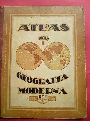 Seller image for Novsimo Atlas Geogrfico. Edicin D.C.P. Con numerosos datos y cuadros estadsticos. Nueva edicin ampliada y mejorada. for sale by Carmichael Alonso Libros