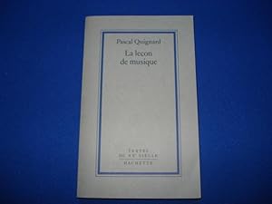 Seller image for La leon de musique for sale by Emmanuelle Morin