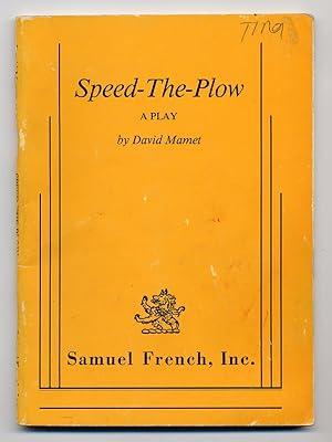 Imagen del vendedor de Speed-the-Plow a la venta por Between the Covers-Rare Books, Inc. ABAA