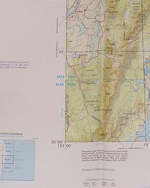 Maclean, Australia, 1:250000 Map, Sheet SH 56-7, Series 1501, Edition 1