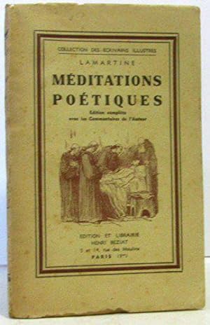 Image du vendeur pour Méditations poétiques mis en vente par J.L.G LIVRES ANCIENS ET MODERNES