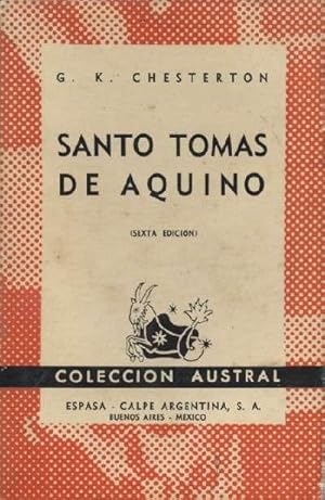 SANTO TOMAS DE AQUINO