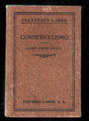 Image du vendeur pour CONSERVATISMO mis en vente par Librera Raimundo