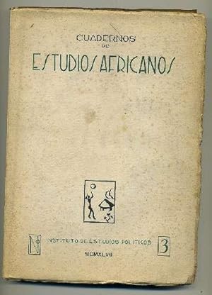 CUADERNOS DE ESTUDIOS AFRICANOS Nº 3