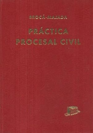 Imagen del vendedor de PRACTICA PROCESAL CIVIL a la venta por Librera Raimundo