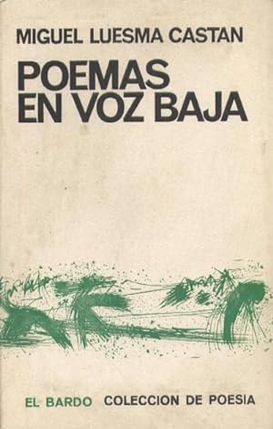 Bild des Verkufers fr POEMAS EN VOZ BAJA zum Verkauf von Librera Raimundo