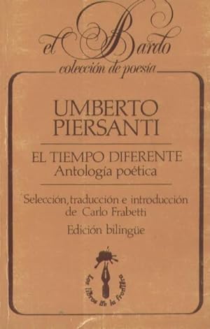Seller image for EL TIEMPO DIFERENTE. ANTOLOGIA POETICA. for sale by Librera Raimundo
