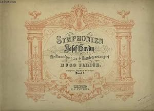 Bild des Verkufers fr SYMPHONIEN FR PIANOFORTE ZU 4 HDEN ARRANGIRT - BAND 1. zum Verkauf von Le-Livre