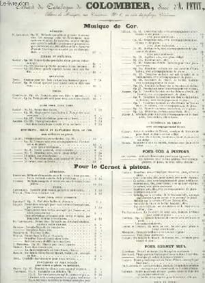 Seller image for HUIT MORCEAUX DE DIFFERENTS CARACTERES : PASTORALE + BOLERO + ROMANCE + PANTALON + ETE + POULE + TRENIS + FINALE + VALSE + GALOP + VALSE + TRIO + GALOP. for sale by Le-Livre