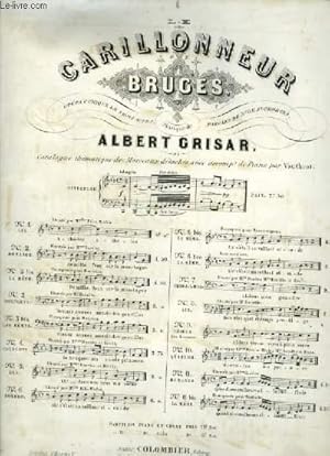 Seller image for LE CARILLONEUR DE BRUCES - N�1 : AIR POUR PIANO ET CHANT AVEC PAROLES. for sale by Le-Livre