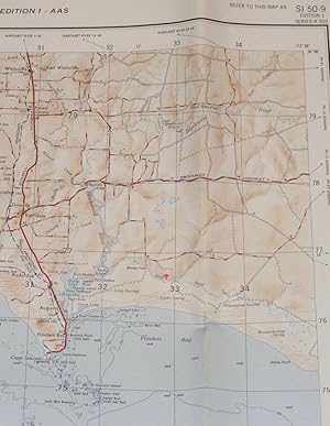 Augusta, Western Australia, 1:250000 Map Sheet SI 50-9 Edition 1 Series R 502