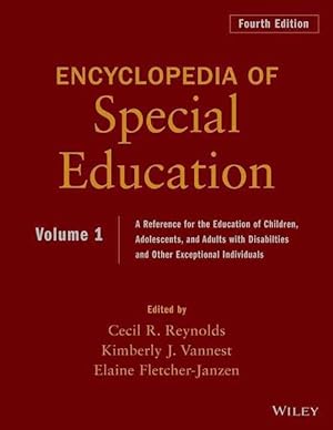 Immagine del venditore per Encyclopedia of Special Education, Volume 1 (Hardcover) venduto da AussieBookSeller