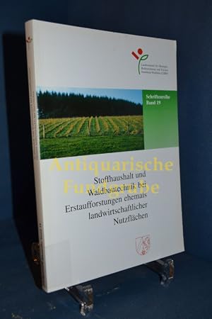 Bild des Verk�ufers f�r Stoffhaushalt und Waldbautechnik bei Erstaufforstungen ehemals landwirtschaftlicher Nutzfl�chen. von. [Hrsg.: Landesanstalt f�r �kologie, Bodenordnung und Forsten Nordrhein-Westfalen], Landesanstalt f�r �kologie, Bodenordnung und Forsten Recklinghausen: Schriftenreihe der Landesanstalt f�r �kologie, Bodenordnung und Forsten, Landesamt f�r Agrarordnung Nordrhein-Westfalen , Bd. 19 zum Verkauf von Antiquarische Fundgrube e.U.