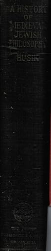 Bild des Verk�ufers f�r A History of Mediaeval Jewish Philosophy zum Verkauf von Bookshop Baltimore
