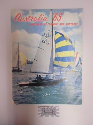 Imagen del vendedor de Australia 65: Continent of Colour and Contrast. a la venta por Druckwaren Antiquariat