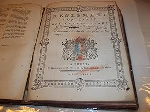 Image du vendeur pour ORDONNANCE DU ROI, CONCERNANT LA MARINE DU 25 MARS 1765 + ORDONNANCE DU ROI, CONCERNANT LA MARINE DE 1768 + ORDONNANCE DU ROI, CONCERNANT LA MARINE DE 1776 mis en vente par Librairie Guimard