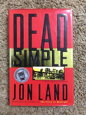 Immagine del venditore per Dead Simple: A Blaine McCracken Novel venduto da Book Nook