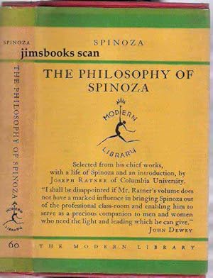 The Philosophy of Spinoza Selected From His Chief Works flex boards w/DJ