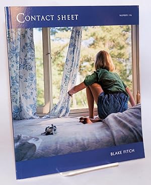 Imagen del vendedor de Contact Sheet: Blake Fitch; Expectations of adolescence; April 1 - July 18, 2008 a la venta por Bolerium Books Inc.