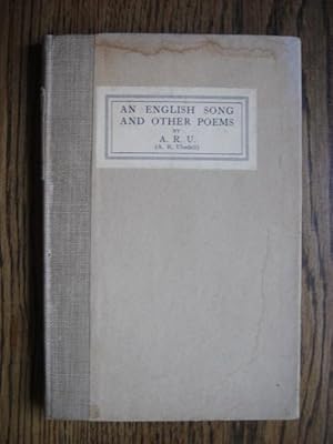 An English Song and Other Poems