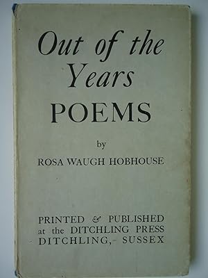Seller image for OUT OF THE YEARS. Poems for sale by GfB, the Colchester Bookshop