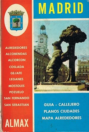 Seller image for MADRID Y ALREDEDORES. GUA.CALLEJERO-PLANOS CIUDADES-MAPAS ALREDEDORES for sale by Librera Torren de Rueda