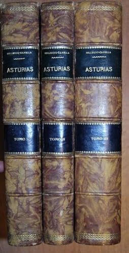 Imagen del vendedor de ASTURIAS. Su historia y monumentos. Bellezas y recuerdos. Costumbres y tradiciones. El bable. Asturianos ilustres. Agricultura e industria. Estadstica a la venta por Fbula Libros (Librera Jimnez-Bravo)