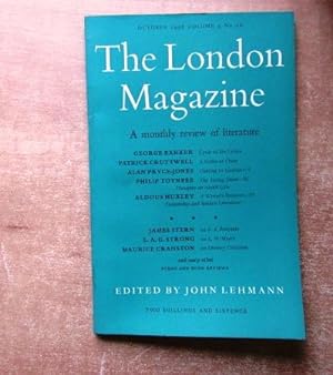 Seller image for The London Magazine, October 1956, Vol. 3, No. 10 for sale by BRIMSTONES