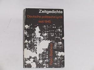 Bild des Verkufers fr Zeitgedichte. Deutsche politische Lyrik seit 1945 zum Verkauf von Der-Philo-soph