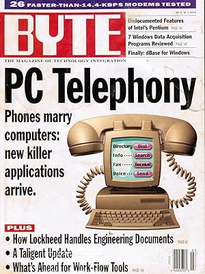 BYTE Magazine - July 1994; Vol 19, No 7