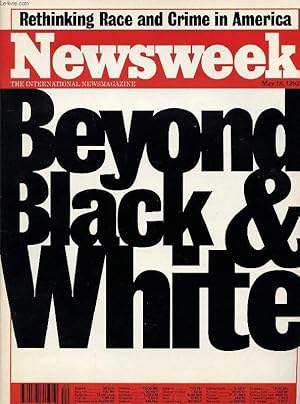 Immagine del venditore per NEWSWEEK, MAY 18, 1992 (Contents: Beyond Black & White, Rethinking Race and Crime in America. Europe's Hellhole (Albania); Olympic countdown (Barcelona).) venduto da Le-Livre