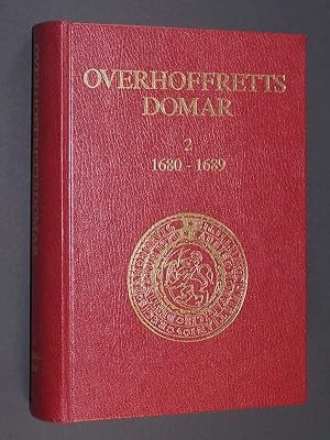 Overhoffretts domar 2, 1680-1689. Utgjeve for den rettshistoriske kommisjon av Mons Sandnes Nygar...