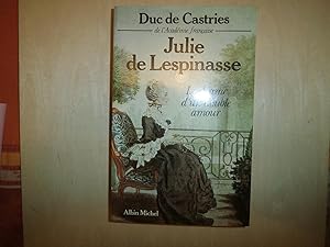 Imagen del vendedor de JULIE DE LESPINASSE a la venta por Le temps retrouv