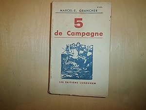 Seller image for 5 DE CAMPAGNE for sale by Le temps retrouv