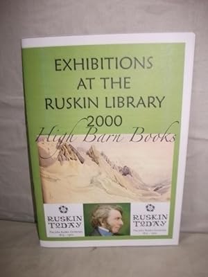 Exhibitions at the Ruskin Library 2000