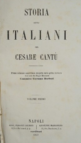 Storia degli italiani. Vol. I